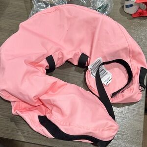 Pink dog blow up recovery collar XXL